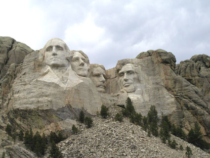 Mt. Rushmore/SD_ nach der Reinigungskur
