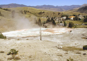 Yellowstone NP/WY_ Mammoth Hot Springs
