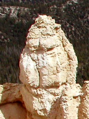 Bryce Canyon/UT_ Ich sehe hier zwei Gesichter
