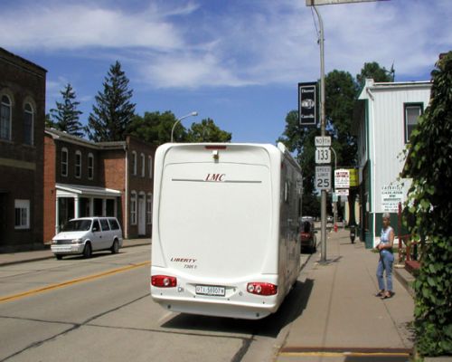 Cassville/WI_ Kaffeepause an der SR133

