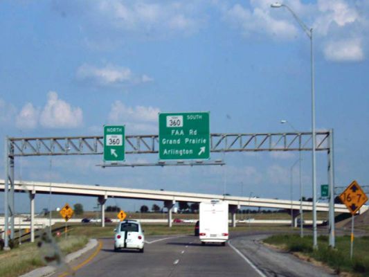 Ankunft in Dallas/TX

