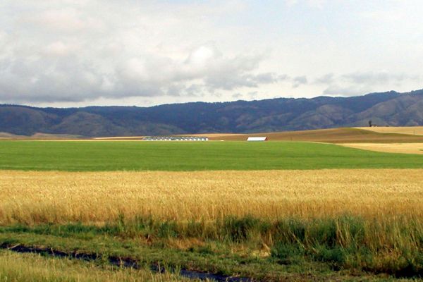 US-Route 20/ID_ Zwischen Idaho Falls und Arco
