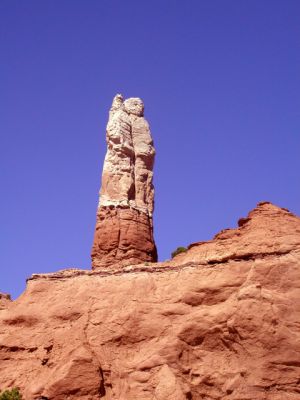 Kodachrome Basin/UT_ Hat er nicht eine gewisse Ähnlichkeit mit dem Bremer Roland?
