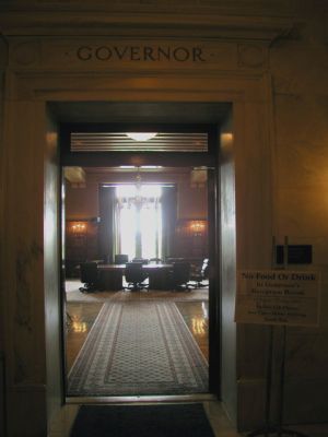 Little Rock/AR_ Büro des Gourverneurs im Capitol
