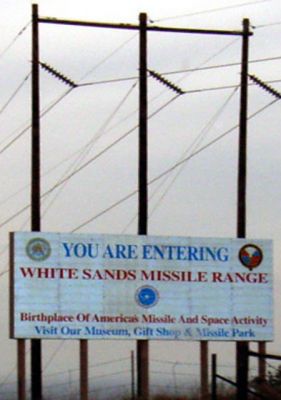 White Sands/NM_Raketen Entwicklung und Erprobung der USA
