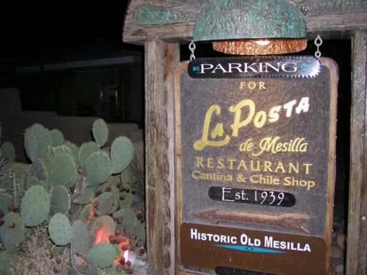 Mesilla/NM_Alte Post-Station- heute Restaurant
