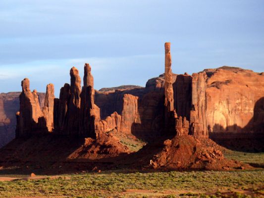 Monument Valley UT_Totem Pole's
