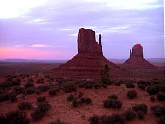 Monument Valley UT_Abendstimmung
