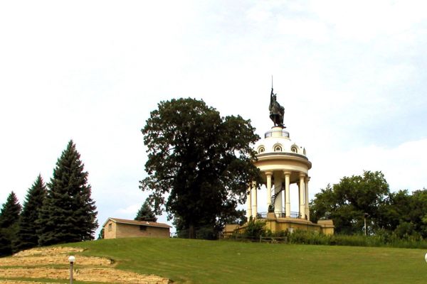 New Ulm/MN_ mit Hermannsdenkmal
