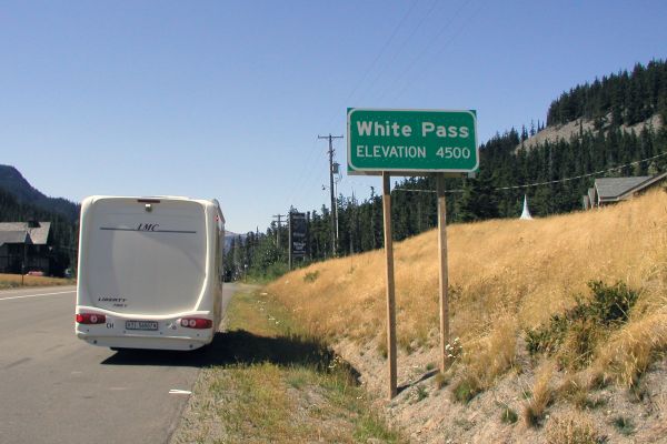 US-Route 12/WA_ zwischen Yakima und White Pass
