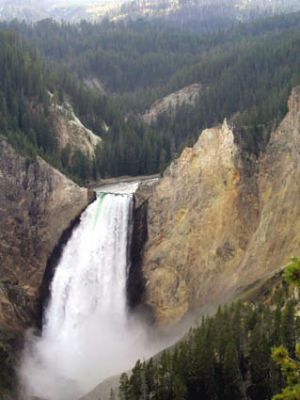 Yellowstone NP/WY_Lower Fall 
