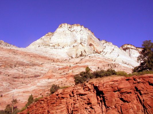 Zion NP/UT_Am Zion - Mt. Carmel Highway
