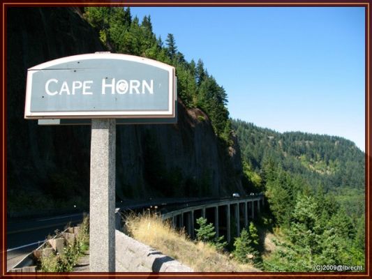 Cape Horn in WA am Columbia River
