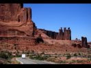 Arches NP/UT- Auf der Fahrt in den Park