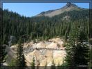 Lassen NP, rauchende Schwefel-Schlünde