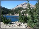 Lassen NP, Lake Helen mit Lassen Peak (3430m)