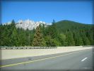 Die Trinity Mountains an der I-5 nördlich von Redding_CA