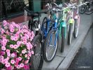 Klamath Falls_OR, Bikes in Regenbogenfarben