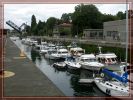 Seattle_WA, Schleuse am Kanal zum Lake Washingtom