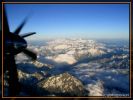 Flug über die Alpen(Lugano - Zürich