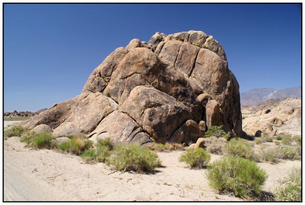 Felsen in den Alabama Hills, CA
