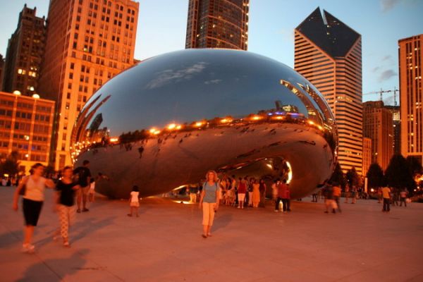 Cloud Gate Sculptur
