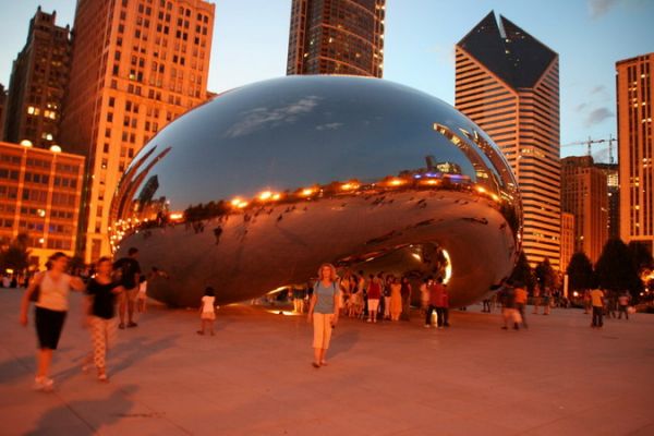 Cloud Gate Sculptur
