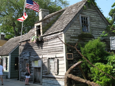 Oldest Wooden Schoolhouse, St. Augustin, FL
