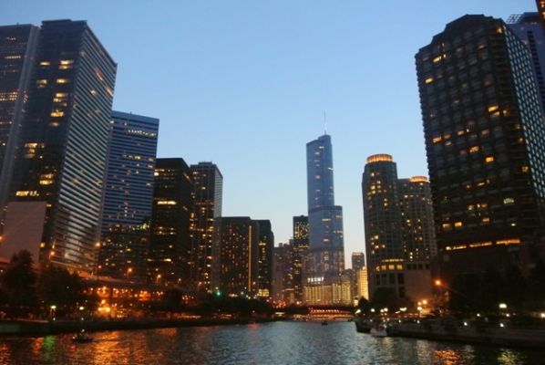 Chicago am Fluss
