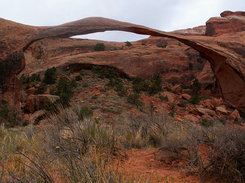 Landscape Arch
Schlüsselwörter: Landscape Arch, Arches Nationalpark
