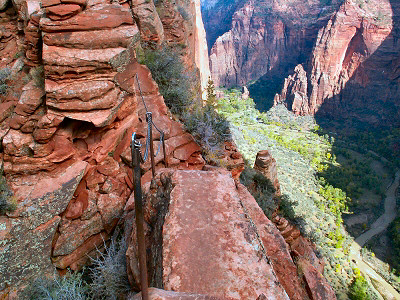 Schwindelfrei?
Schlüsselwörter: Angels Landing, Zion NP