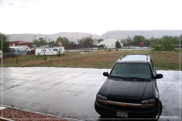 Regen in Escalante
