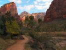 Angels Landing Trail Begins