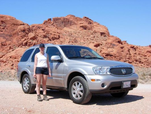 Nadine & Buick Rainier Valley of Fire
