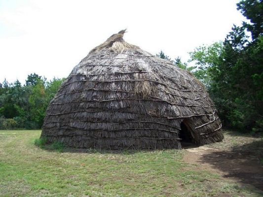 Rundes Indianerhaus, Anadarko
