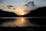 Sonnenuntergang Lake Crescent