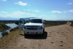 Chevy Suburban am Snake River