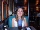 Nadine strahlt im Metro Diner