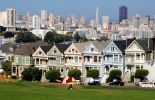 Painted Ladies & San Francisco Downtown