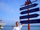 Yves und das Schild, LA 1745 miles