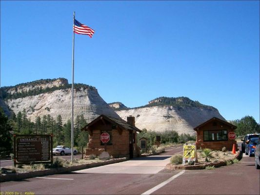 Zion N.P. Eingang
