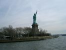 Miss Liberty mal von hinten