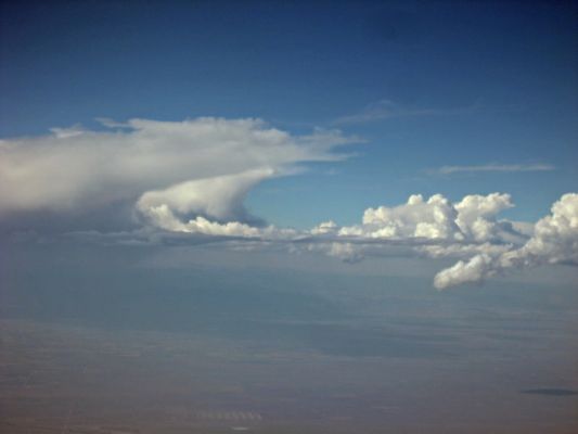 Wolkenformation vor Denver
