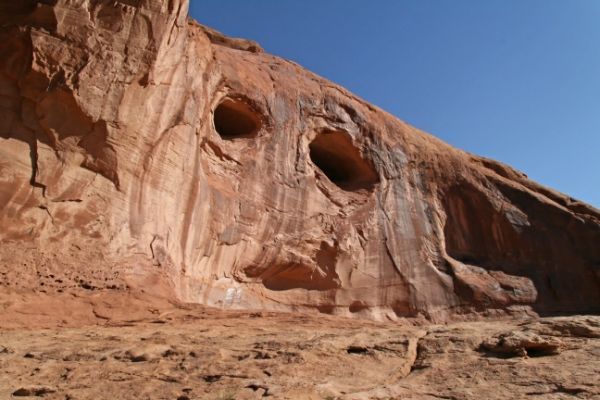 Gesicht bei Corona Arch
