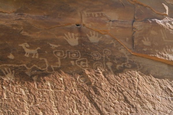 Mesa Verde Petroglyph Panel
