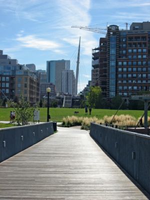 Denver Fußgängerbrücke
