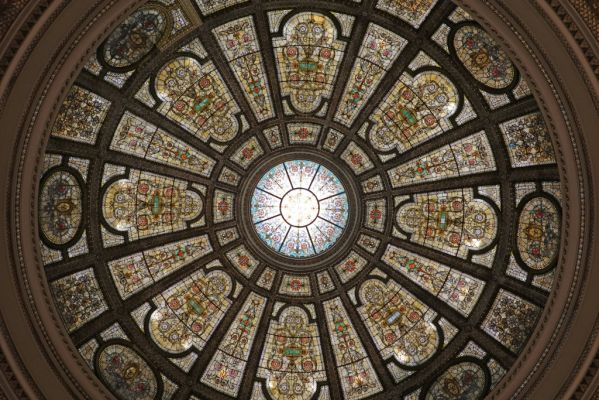 DSC06634 Chicago Cultural Center Grand Army of the Republic Rotunda_k
