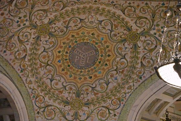 DSC06641 Chicago Cultural Center Preston Bradley Hall Mosaik_k
