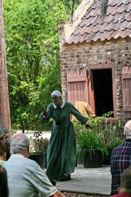 Boone Hall Plantation, Gullah Vorführung
