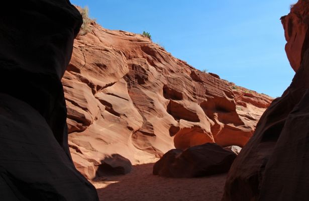 Upper Antelope Canyon Ausgang
